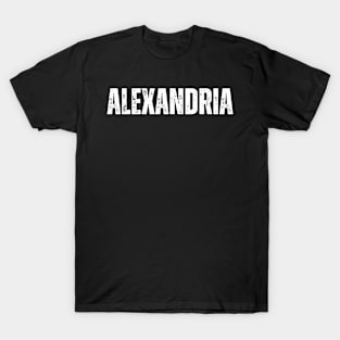 Alexandria Name Gift Birthday Holiday Anniversary T-Shirt